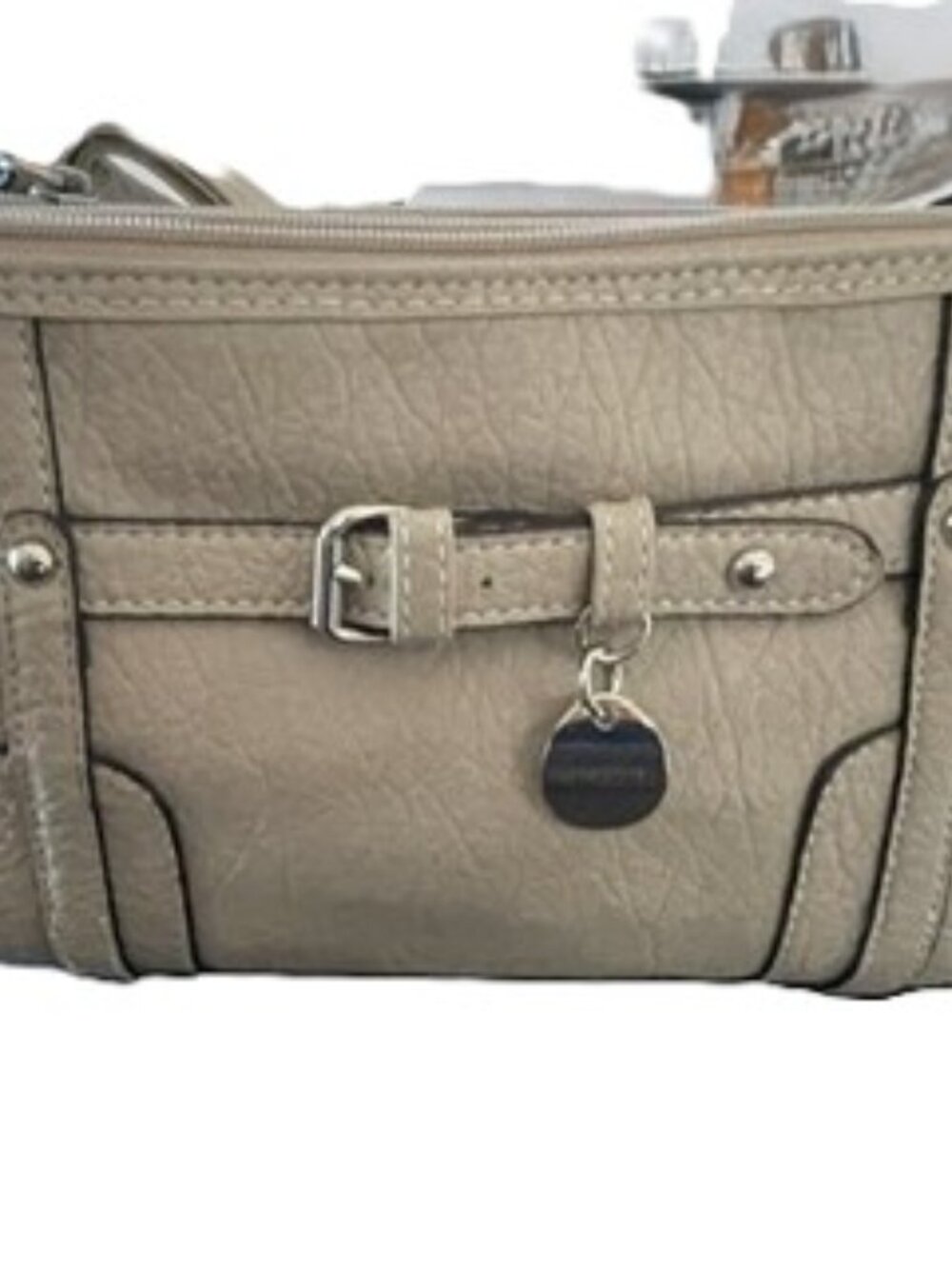 Rosetti Handbag - Cream - NWT - Convertible Shoulder Bag - 3 Zipper Compartments